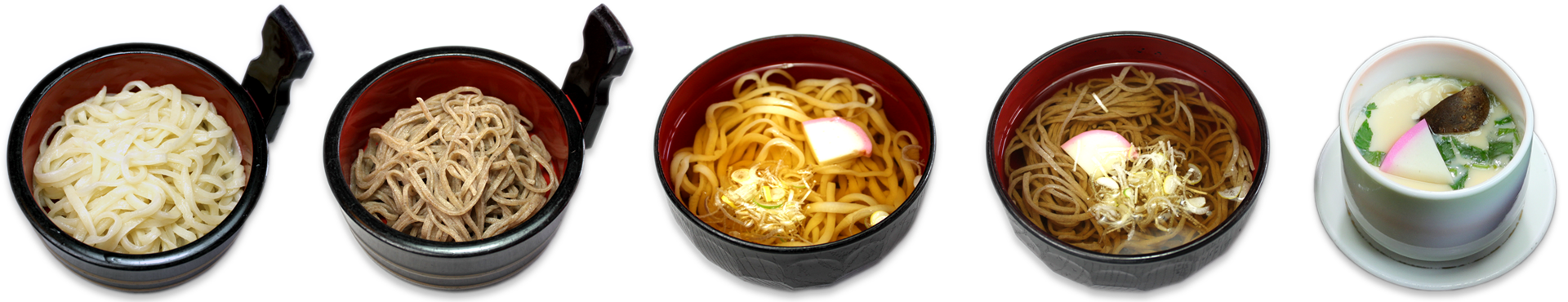 ランチセット麺と茶碗蒸し